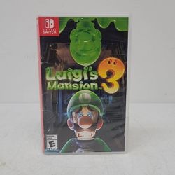 NINTENDO SWITCH LUIGIS MANSION 3 BRAND NEW FACTORY SEALED 