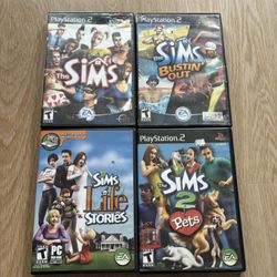 Sims PlayStation 2 Games