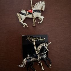 2 Brooches