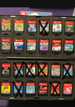 Nintendo Switch game lot priced individually