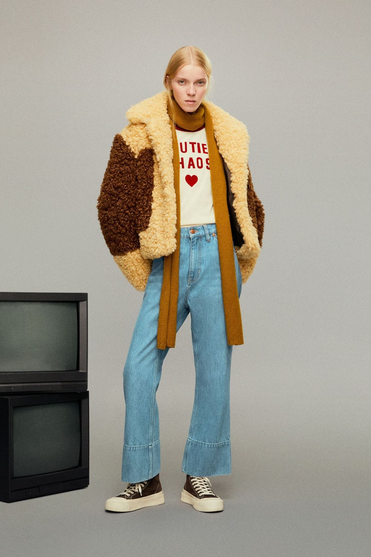Zara X Harry Lambert Cutie Chaos Flare Pants