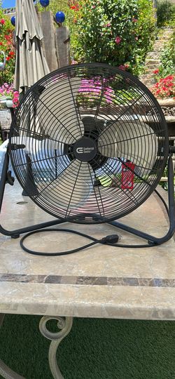 20-inch 3-Speed High Velocity Floor Fan