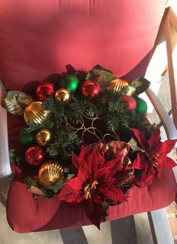 Christmas. Colorful Wreath 18”