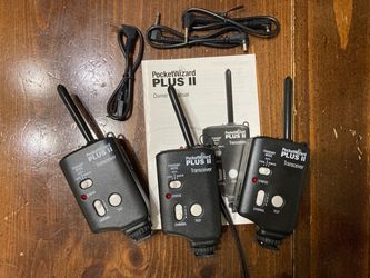 PocketWizard Plus II Transceiver Set of 3