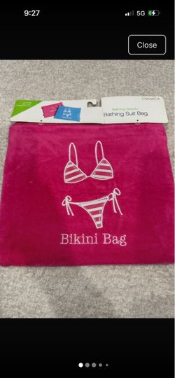 Bikini bag, bathing suit bag new with tags