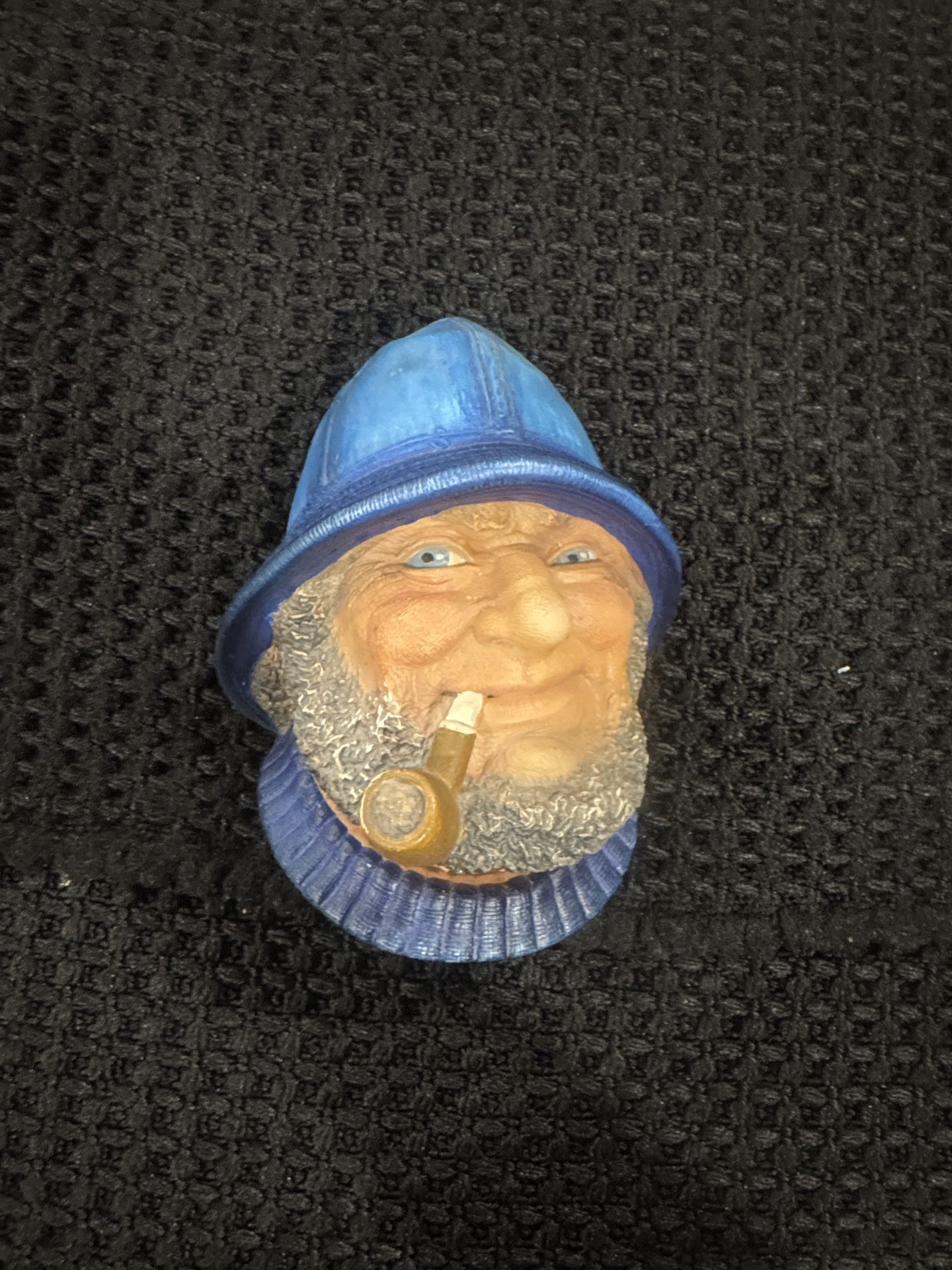 Vintage Bossons Chalkware Head Old Salt Sea Captain Sculpture