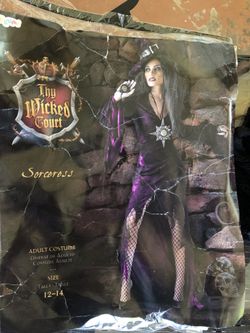Sorceress- Witch Costume - Adult