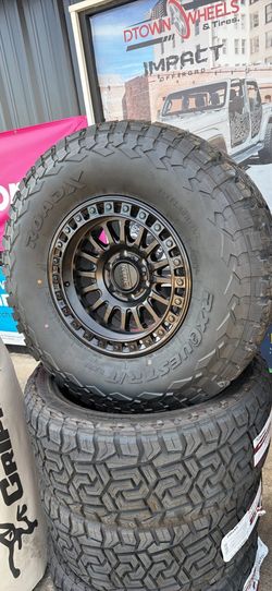 KMC wheels tires 6lug ford with tires 35x12.50x17