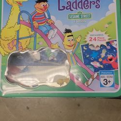 Sesame Street Chutes And Ladders Edition