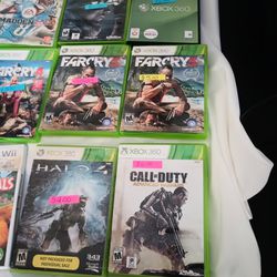 Lots Of X Box & Wii Games 
