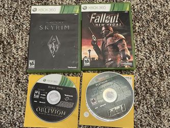 Fallout, Skyrim, and Oblivion  Bethesda bundle for Xbox 360