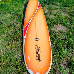 Surfboard Stewart 9'6 Fully Restored Longboard  Beginner 