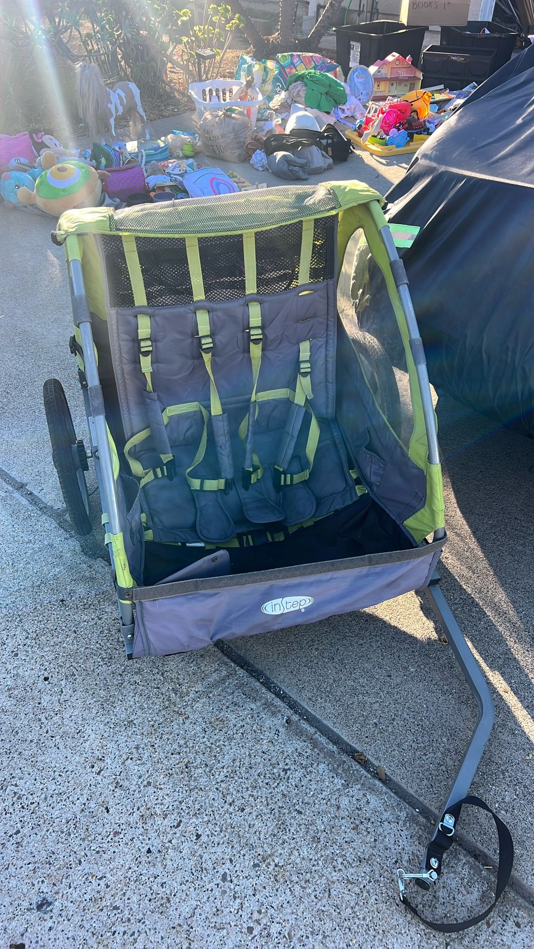 In Step Bike Trailer For Kids 