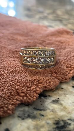 10K Gold Diamond Ring
