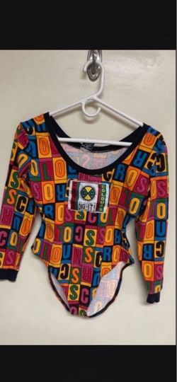 CA. CROSS COLOURS. BODYSUIT.  SIZE 4. VINTAGE. ORIGINAL  1989.