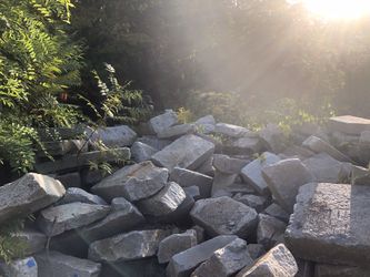 Old curbing for sale