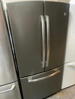 Stainless Steel 3-Door Refrigerator FrenchDoor