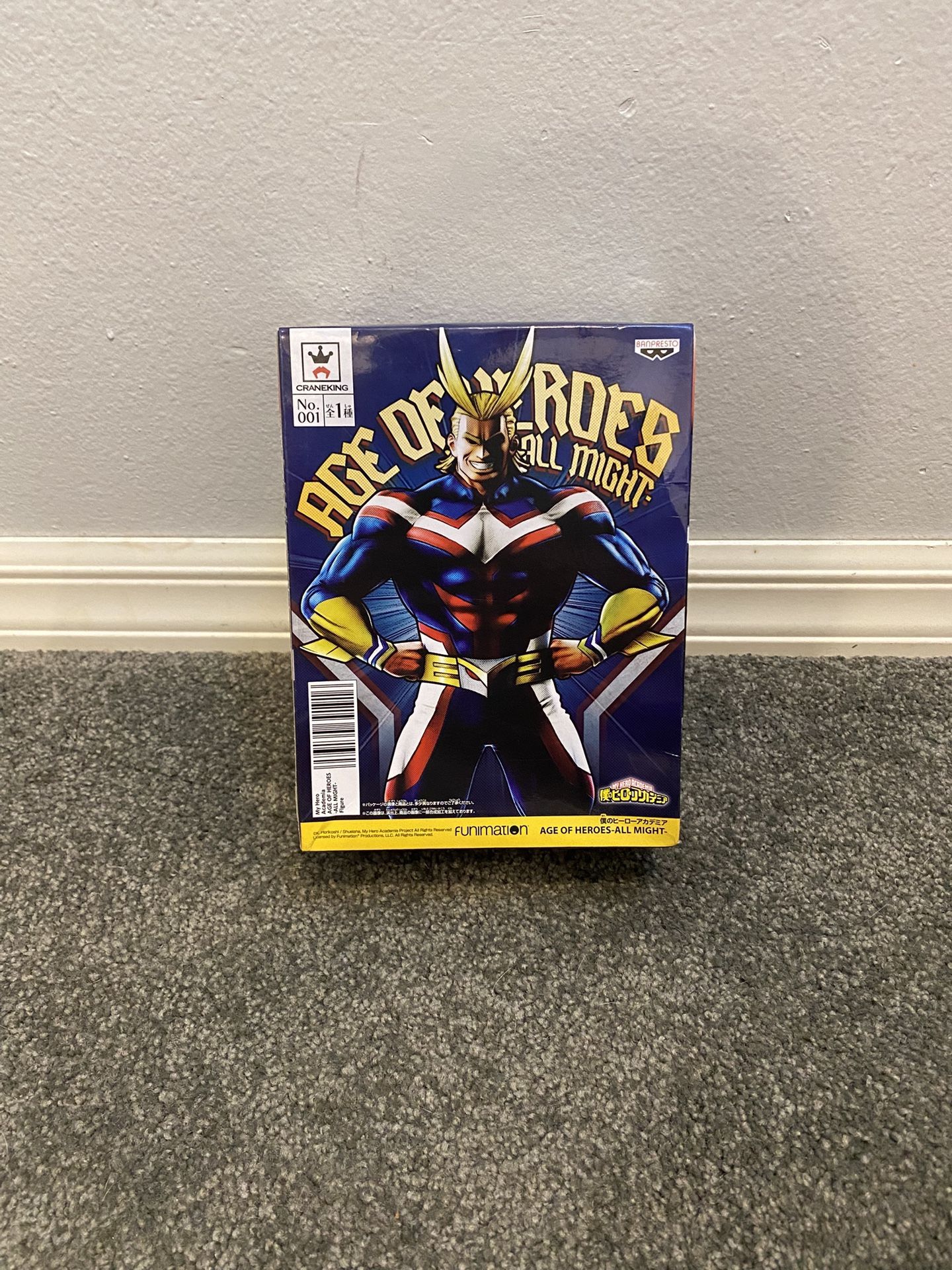 All Might Age Of Heros (Sealed)