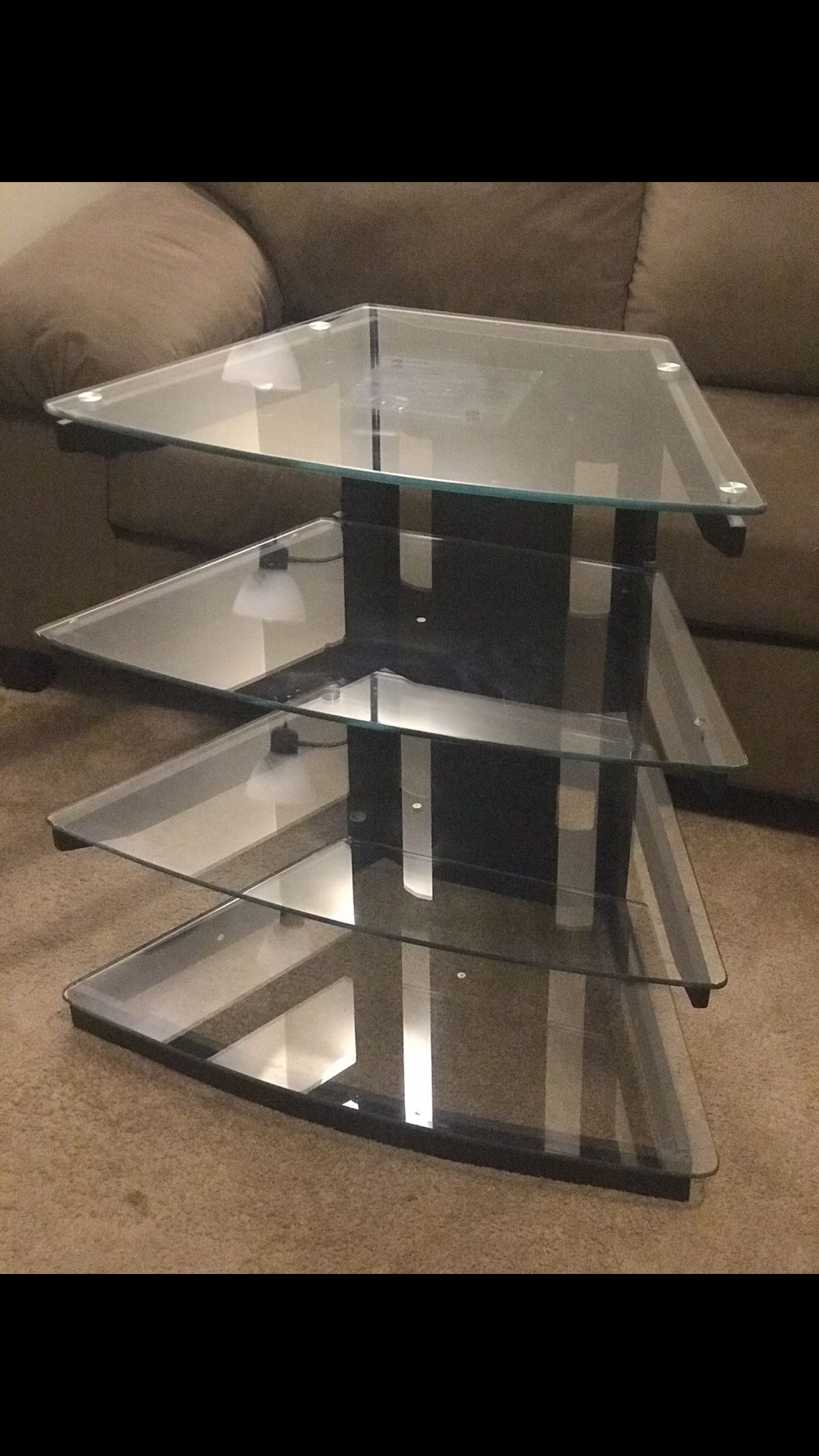 4 Tier TV Entertainment Stand
