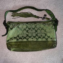 Green Coach Bag