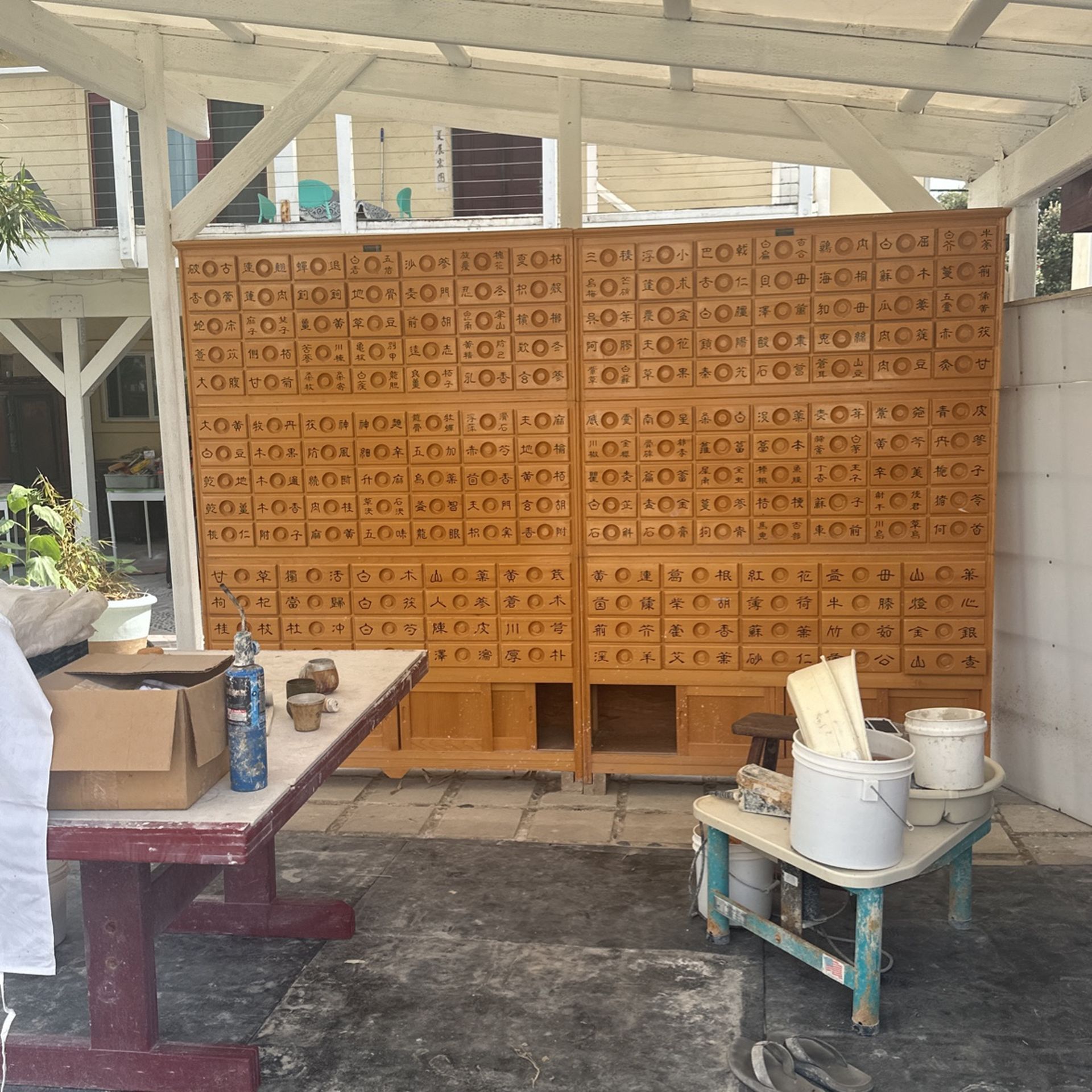 Chinese Apothecary Cabinet