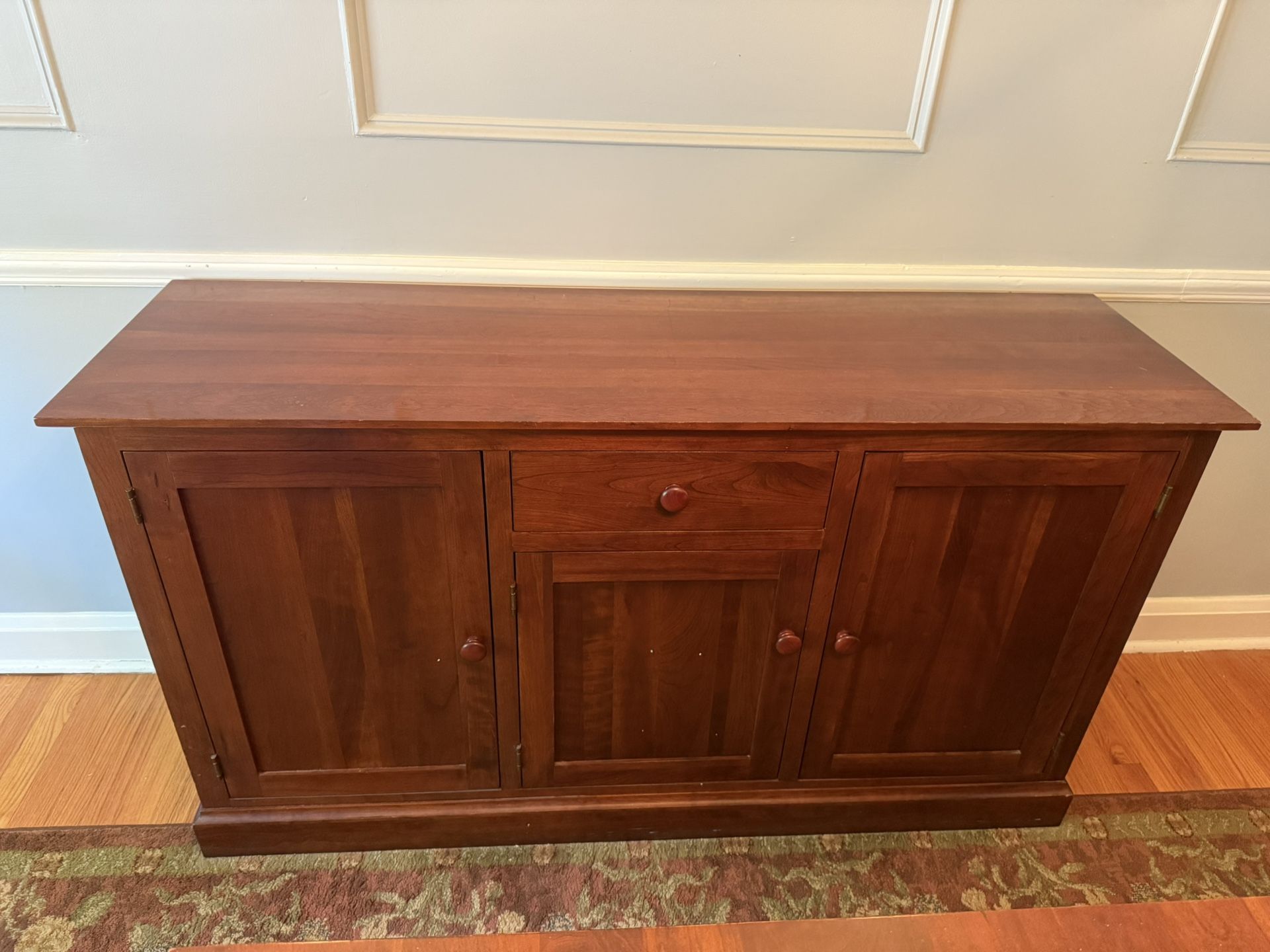 Ethan Allen Sideboard & China Cabinet