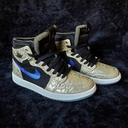 Jordan 1 Gold Laser High Zoom Air CMFT Men Size 6.5 No Box