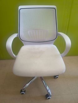 Silla de escritorio blanco