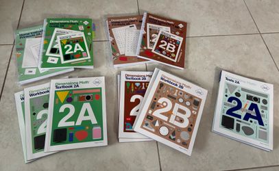 Dimensions Math 2A & 2B - Grade 2 Math
