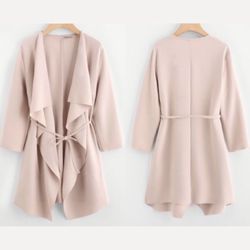 NWT Fall Waterfall drape Coat