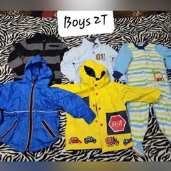 5pc Boys 2T jacket lot