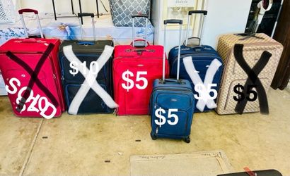Luggages $5 Dollars!!