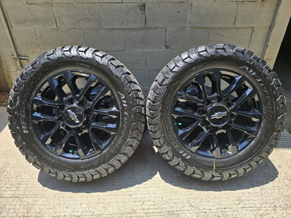 Chevy Silverado 2500HD Trail Boss Wheels