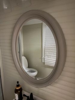Oval mirror