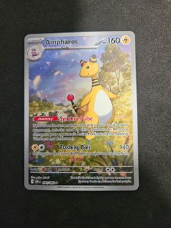 Pokemon TCG Ampharos 090/086 Illustration Rare