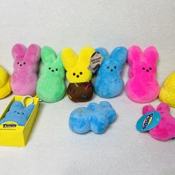 Just Born Easter Peeps Plush Toys Peeps Variety Chick Bunnies