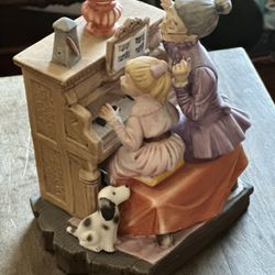 Vintage Lefton Piano Lesson 