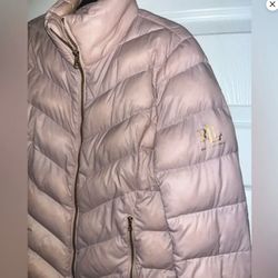 Ralph Lauren Women’s Pink Down Jacket Size S