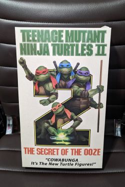 Teenage Mutant Ninja Turtles 2 Secret Of The Ooze 4 Pack