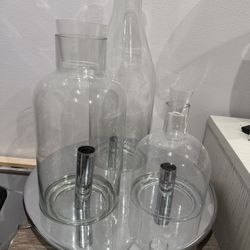 Bar Outdoor/ Indoor Glass Table Lamp 