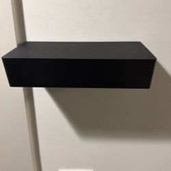 Floating Wall Shelf w Hidden Drawer Modern Minimalist Decor Display Shelf