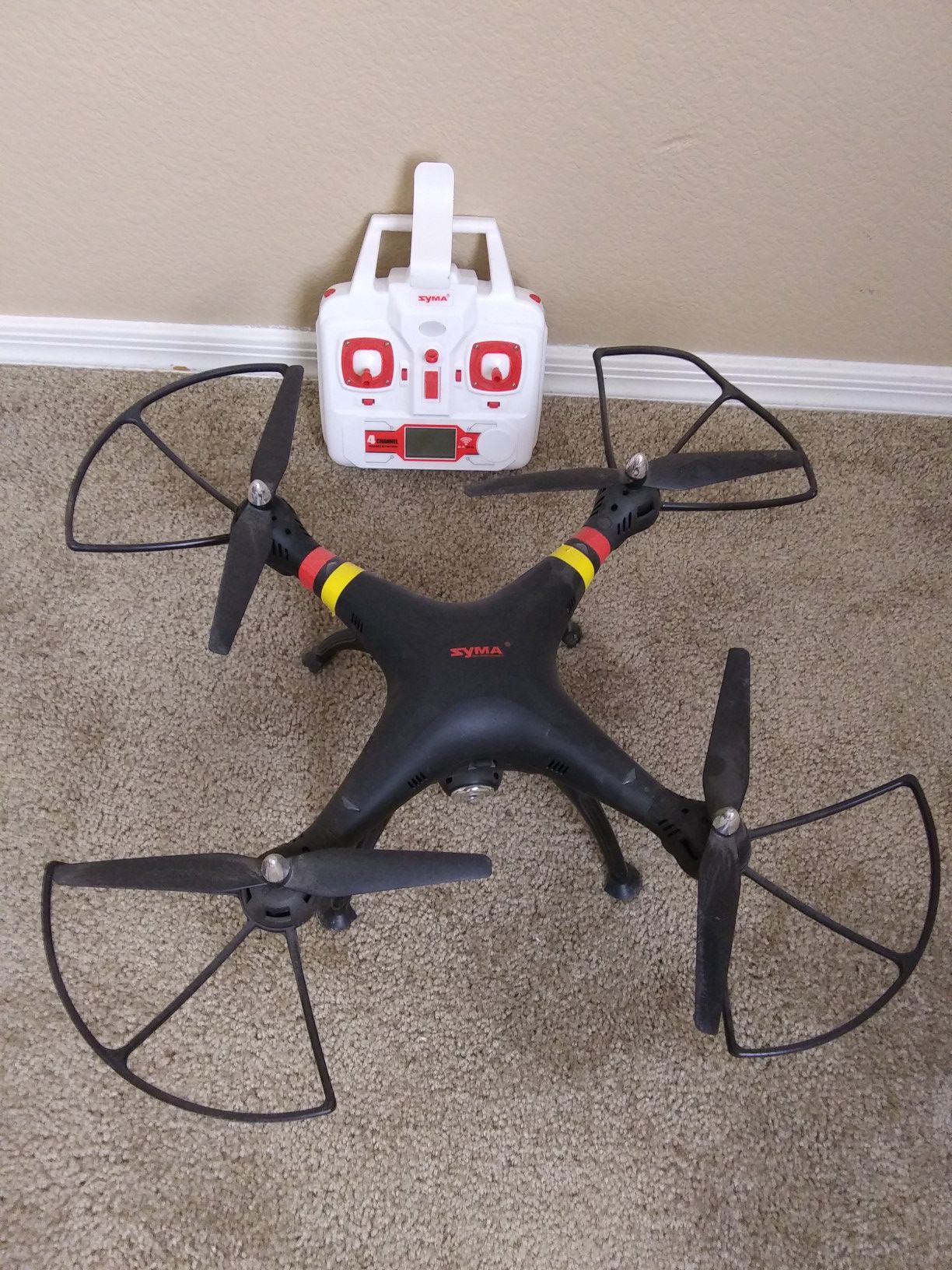Drone with remote