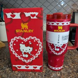 Hello Kitty Stanley Cup 40 Ounce Tumbler With Gift Box 