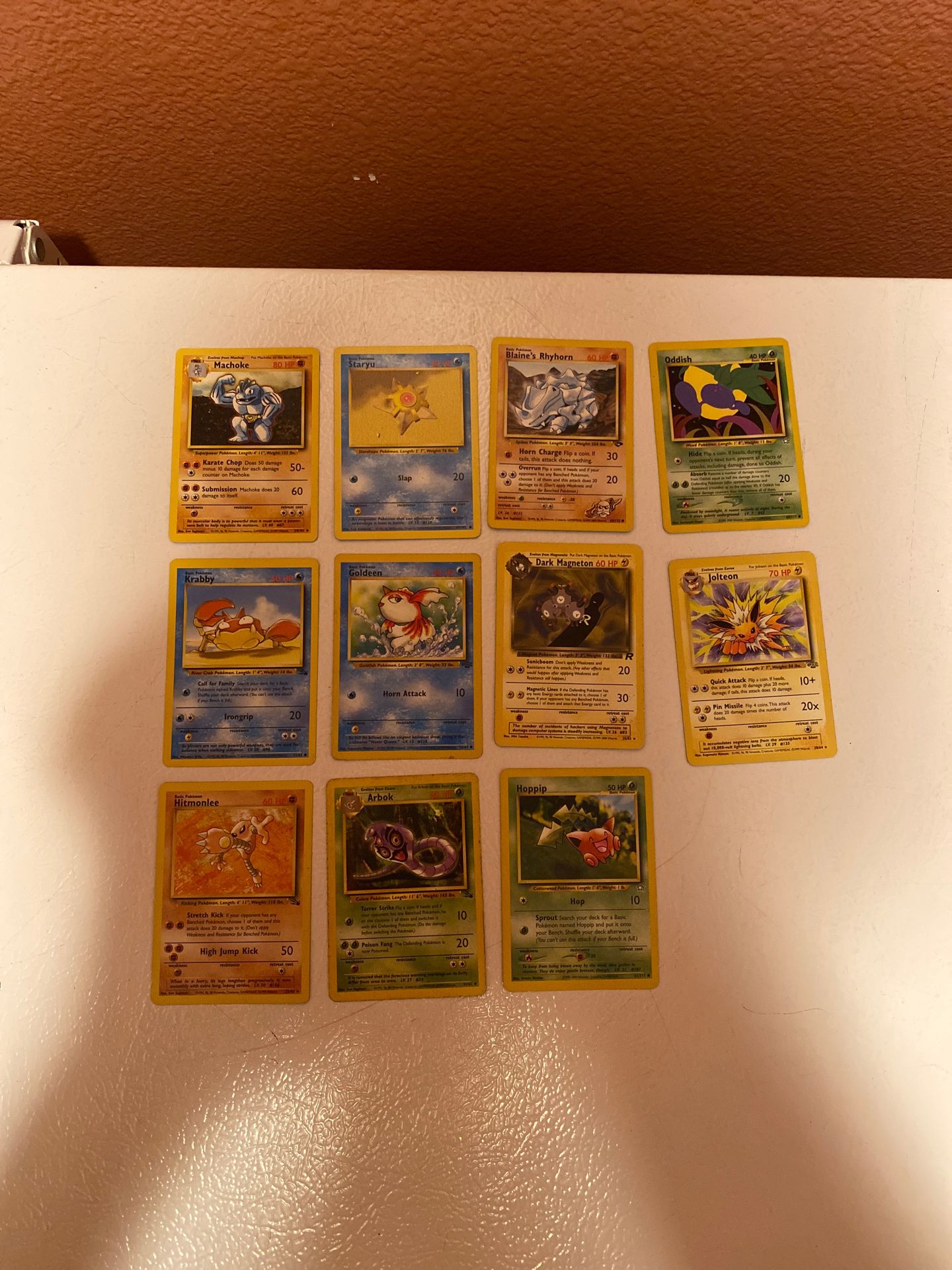 Pokémon base card lot