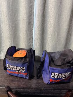 Cartoon Network Bowling Club Bags with Ball