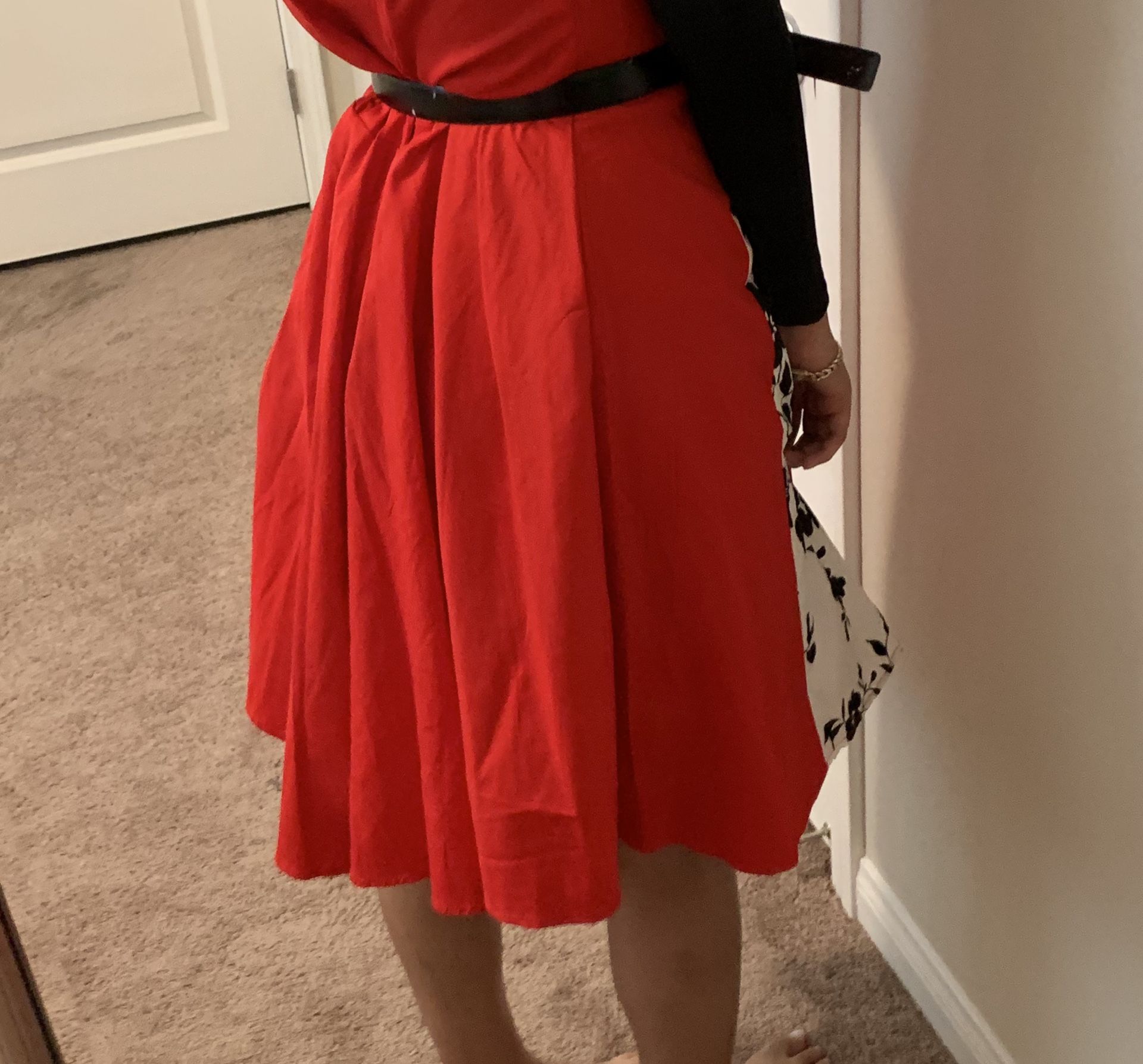 Red 3XL Dress