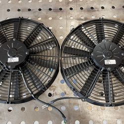 Spal 14” PUSH electric fans