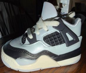 JORDAN  INFANT TODDLER AIR JORDAN 4 RETRO PLATINUM GOLD