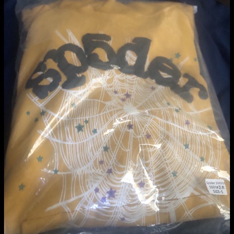 *BEST OFFER Young Thug X Spider Worldwide Yellow (2020) Hoodie SZ