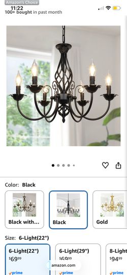 Farmhouse chandelier